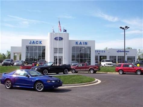 Jack kain ford - Stop by Jack Kain Ford today to learn more about this Bronco Sport 3FMCR9D93PRD75435. Jack Kain Ford. Sales: 859-470-2615 | Service: 859-484-8540. 3405 Lexington Rd Versailles, KY 40383 OPEN TODAY: 9:00 AM - 6:00 PM Open Today ! Sales: 9:00 AM - 6:00 PM . Service: 7:30 AM - 6:00 PM . Quick Lane ...